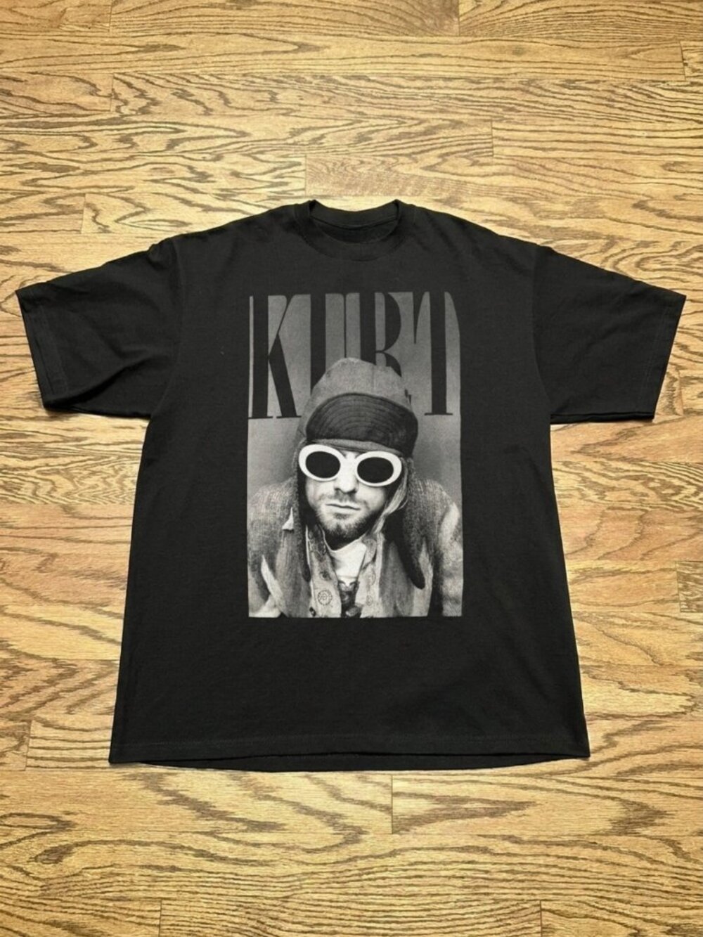Nirvana  Kurt Cobain With Shades Jr Tissue T Junior Top